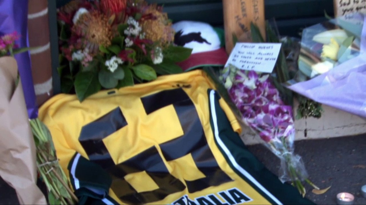 Clarke pays emotional tribute to Hughes