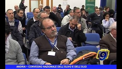 ANDRIA | Convegno nazionale dell'olivo e dell'olio