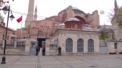 Papa Franciscus'un İstanbul Ziyareti - Ayasofya Çevresinde Bekleyiş