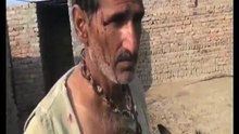 Dunya news-Ghotki: Police officer tortured farmer, tied him with donkey for disobedience