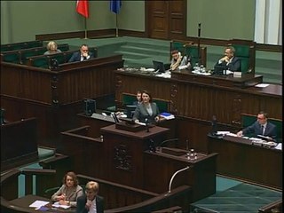 Poseł Beata Mazurek - Wystąpienie z dnia 26 listopada 2014 roku.