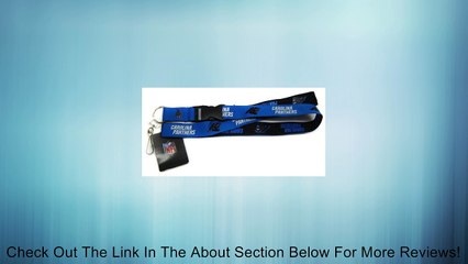 NFL Carolina Panthers Two Tone Lanyard Review