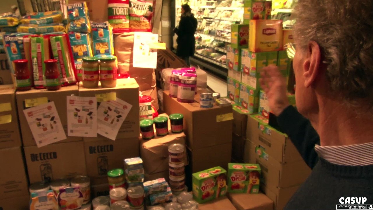 Collecte alimentaire 2014 à Paris