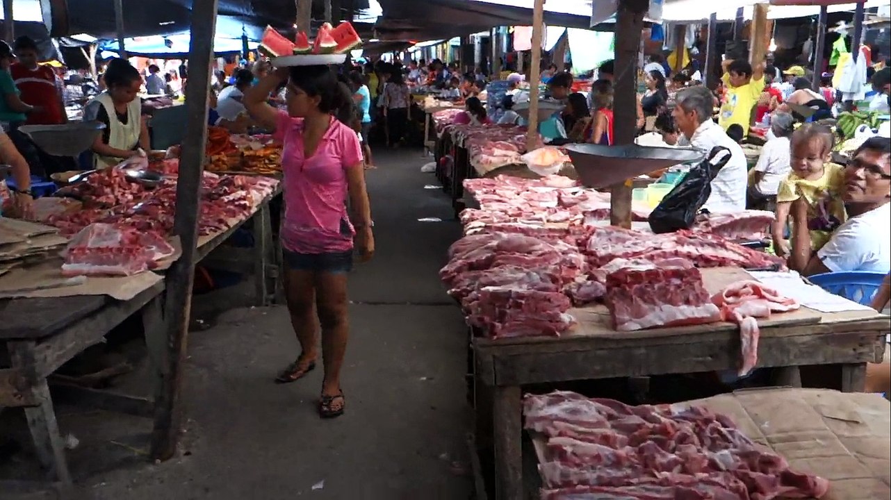 Perou- Amazonie: Découverte marché Iquitos
