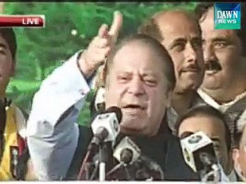 Nawaz hits out at PTI during groundbreaking ceremony of Hazara Motorway