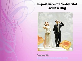 Importance of Pre-Marital Counseling