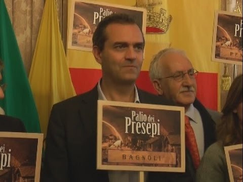 Napoli - Via alla prima edizione del Palio dei Presepi -3- (26.11.14)