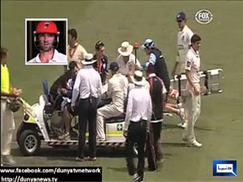 Dunya news-Michael Clarke giving Phillip Hughes tribute - Video Dailymotion