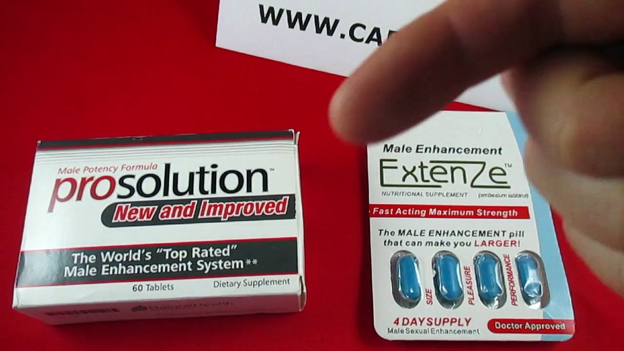 ProSolution Pills vs ExtenZe: Which One Is Best For You?