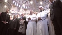 Papa Franciscus, Sultanahmet Camisi'nde Detay