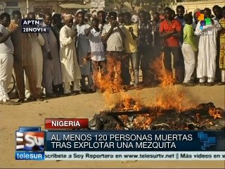 Nigeria: 120 personas mueren en la explosión de una mezquita