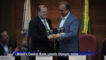 Brazil unveils commemorative coins for 2016 Olympics