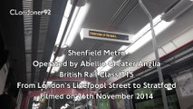 Abellio Greater Anglia Class 315 Liverpool Street to Stratford