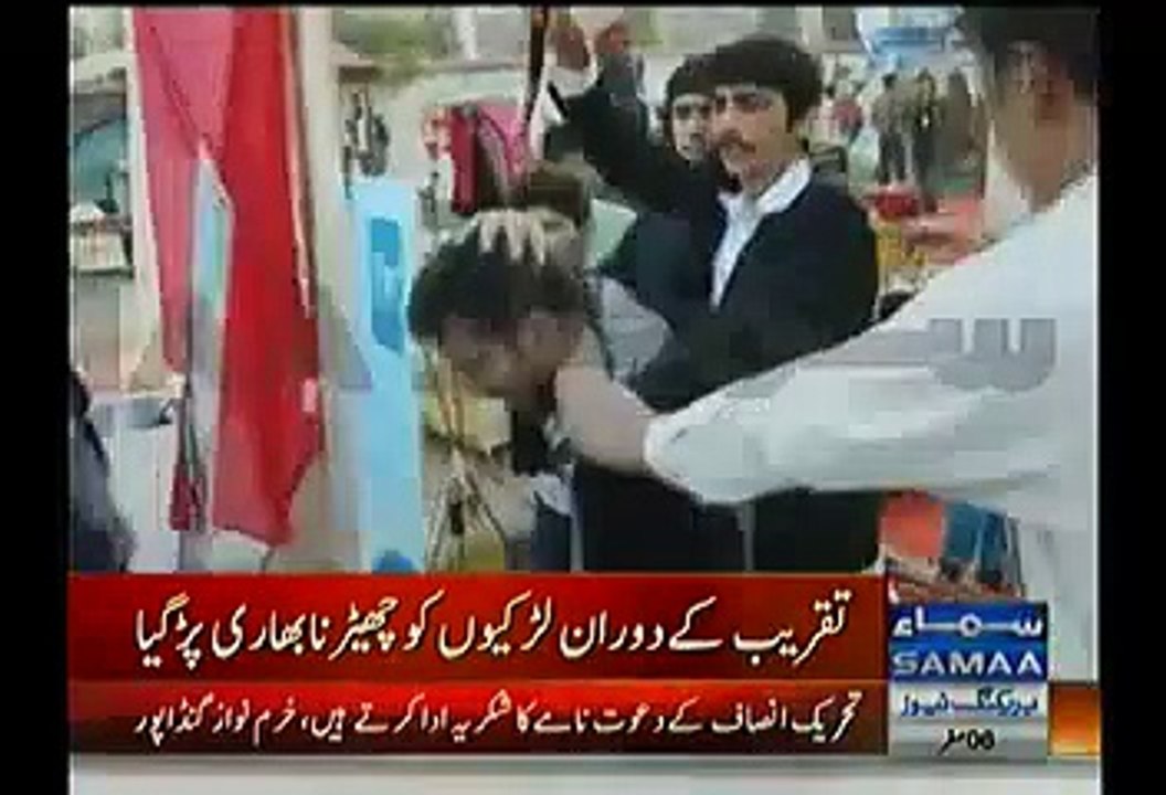 Four Boys Badly Beaten By Crowd For Teasing Girls In College Show