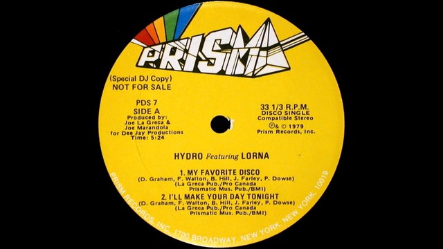 Hydro Feat. Lorna - My Favorite Disco (1979)