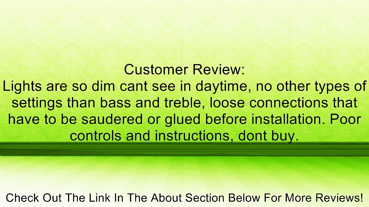 AGPtek� Car Remote Control Audio Stereo In Dash FM Radio Receiver MP3 Player with Front Panel USB Port / SD Card Slot and Aux Input Review