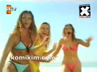 Beautiful Girls afraid of bearded Man