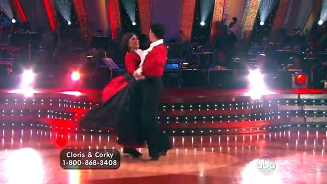 Cloris Leachman & Corky Ballas - Paso Doble