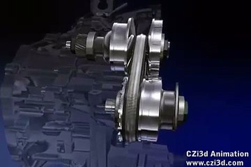 Принцип работы вариаторной трансмиссии.