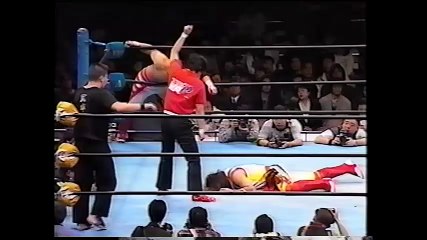 WAR Lance Storm & Yuji Yasuraoka vs Tiger Mask & Masaaki Mochizuki 12-13-96