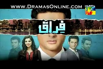 Firaaq Episode 13 on Hum part 1 29 november 2014