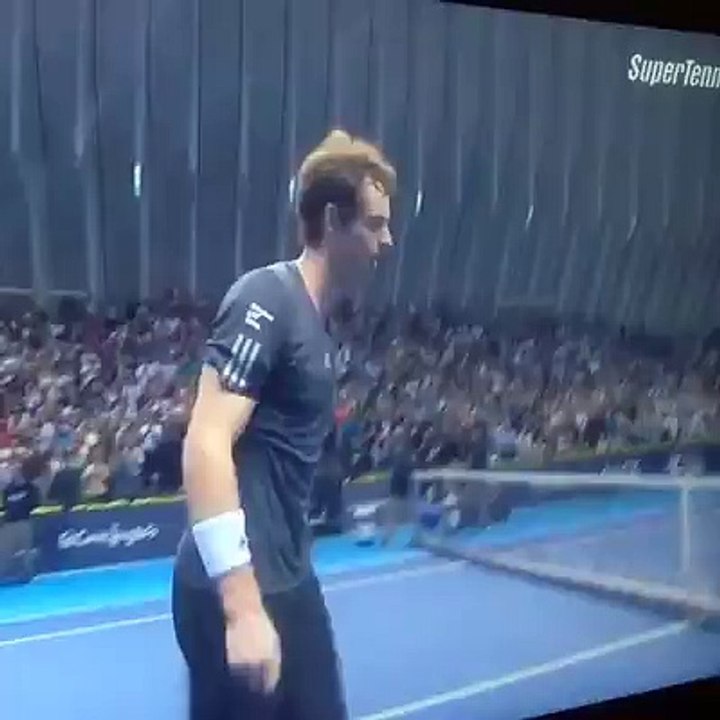 Robredo fait un doigt à Murray