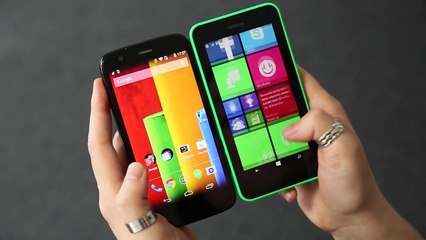 Moto G vs Lumia 630 [COMPARATIVO]