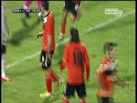 Αγία Νάπα-Νέα Σαλαμίνα 1-1 (75' Κολοκούδιας)