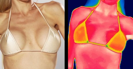 Fake Vs. Natural B00bs Can Thermal See The Difference