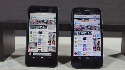 Nokia Lumia 630 vs Motorola Moto G