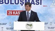 Başbakan Davutoğlu Kars'ta Stk Temsilcileriyle Bir Araya Geldi
