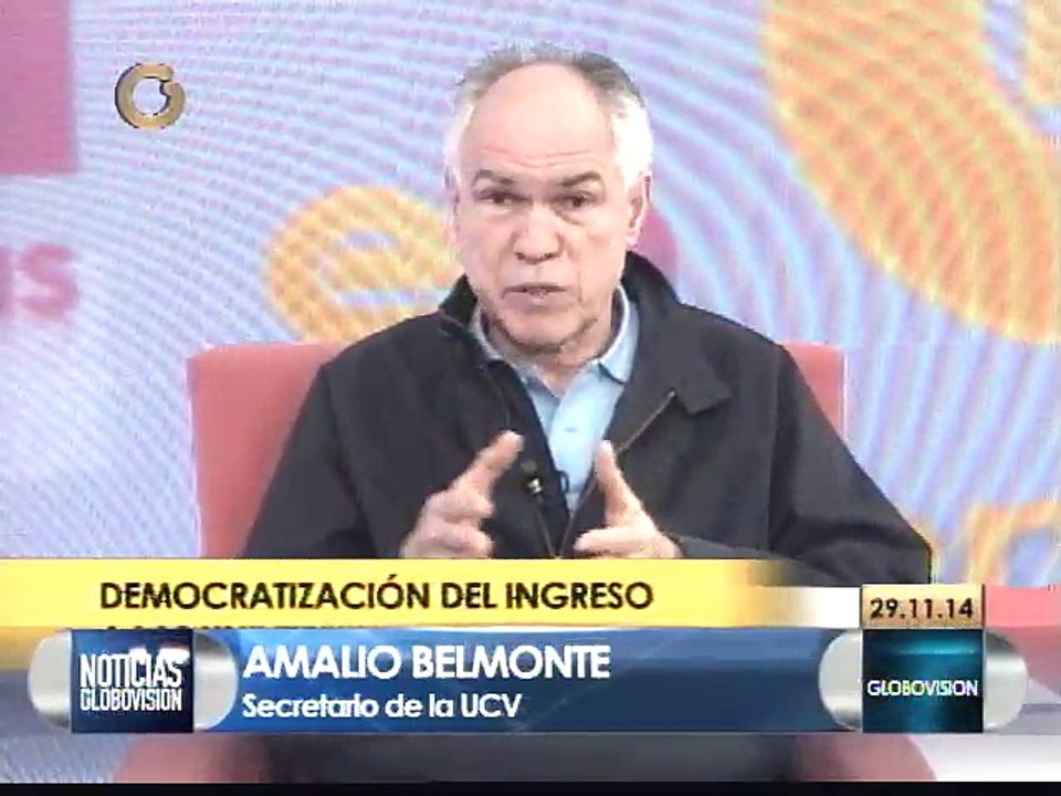 UCV pide democratización de la educación en todos sus niveles