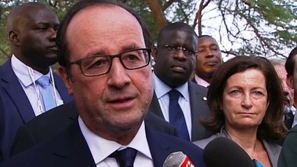 "Il était très important que je vienne pour dire ce que nous avons comme reconnaissance et comme gratitude à l'égard du président Senghor"