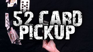 52 Card Pickup in Slow Motion