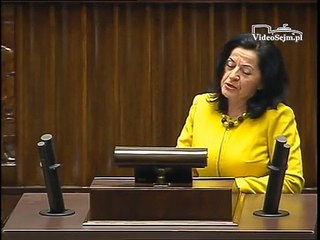 Poseł Anna Paluch - Wystąpienie z dnia 27 listopada 2014 roku.