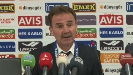 Kayseri Erciyesspor-Balıkesirspor Maçının Ardından