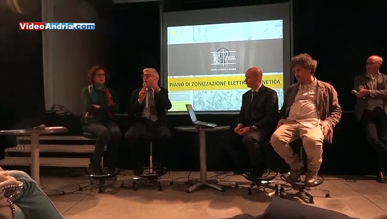 Andria: presentazione del Piano di Zonizzazione Elettromagnetica