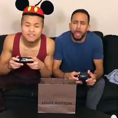 Some friends mess around too much