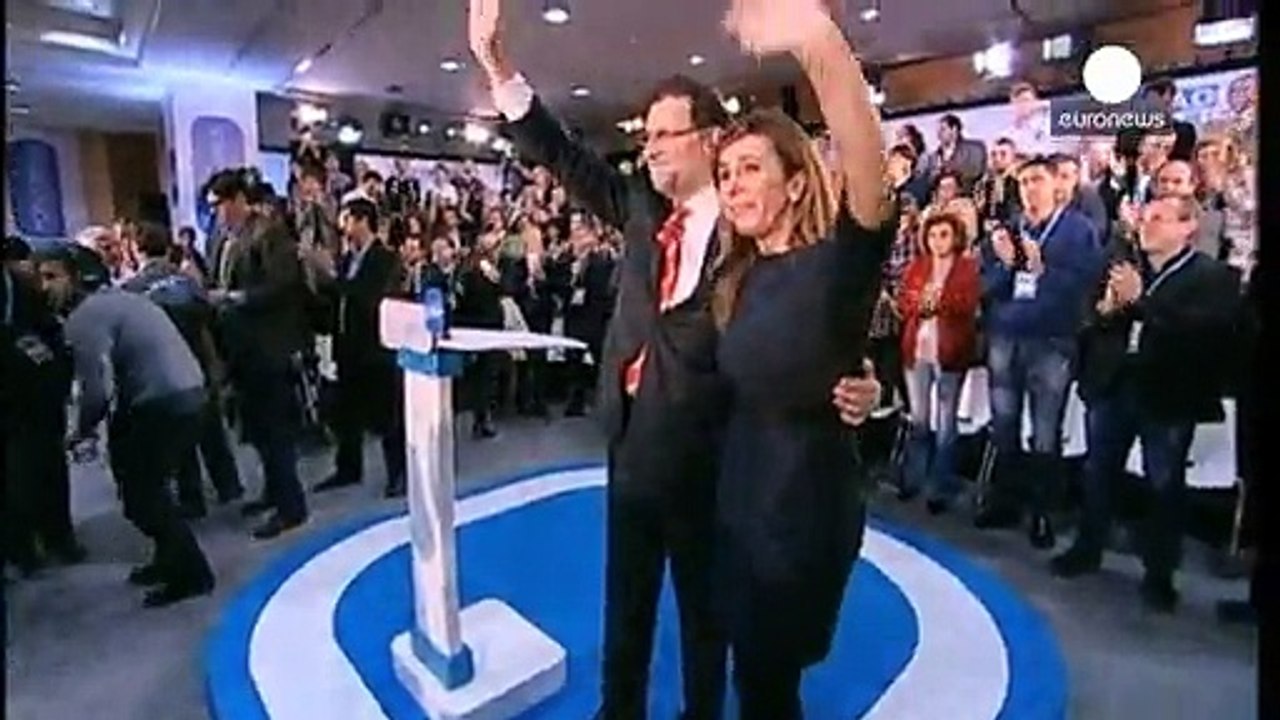 Spanish Prime Minister Mariano Rajoy in Barcelona declares Catalan independence vote a "failure"