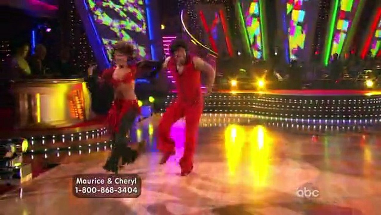 Maurice Greene & Cheryl Burke - Samba