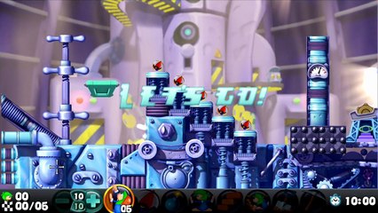 PS3 - Lemmings - Trial 1 - Teach Me Climbers And Floaters
