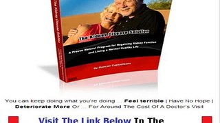 Beat Kidney Disease  THE SHOCKING TRUTH Bonus + Discount