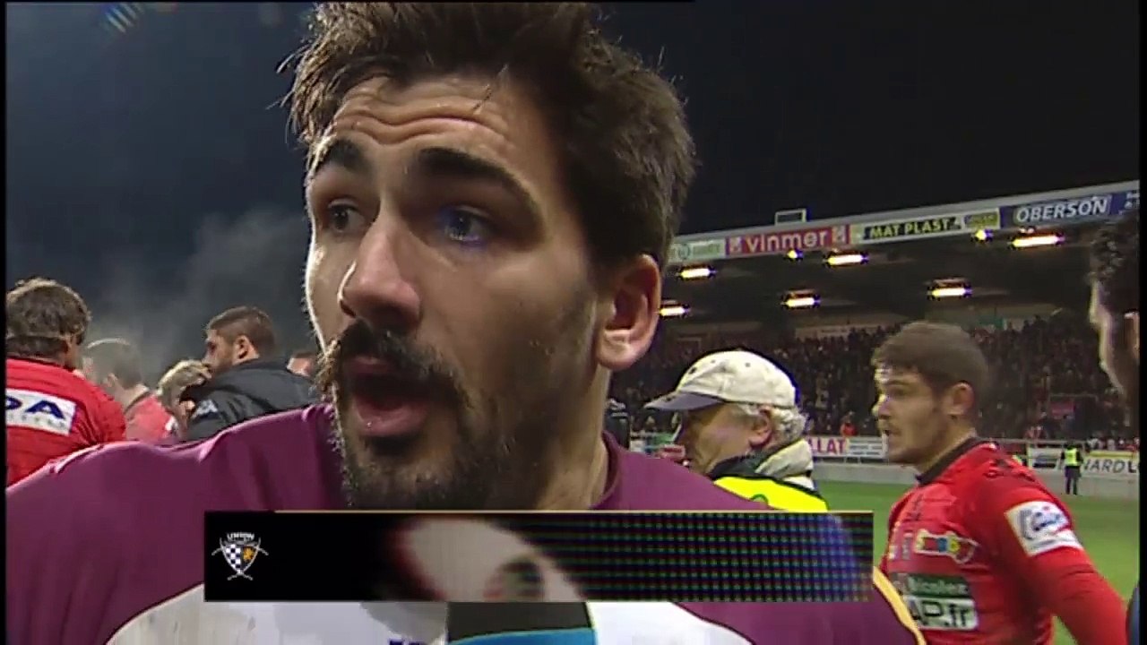 TOP14 - Oyonnax-Bordeaux: Interview Maxime Le Bourhis (BOR) - J12 - Saison 2014/2015