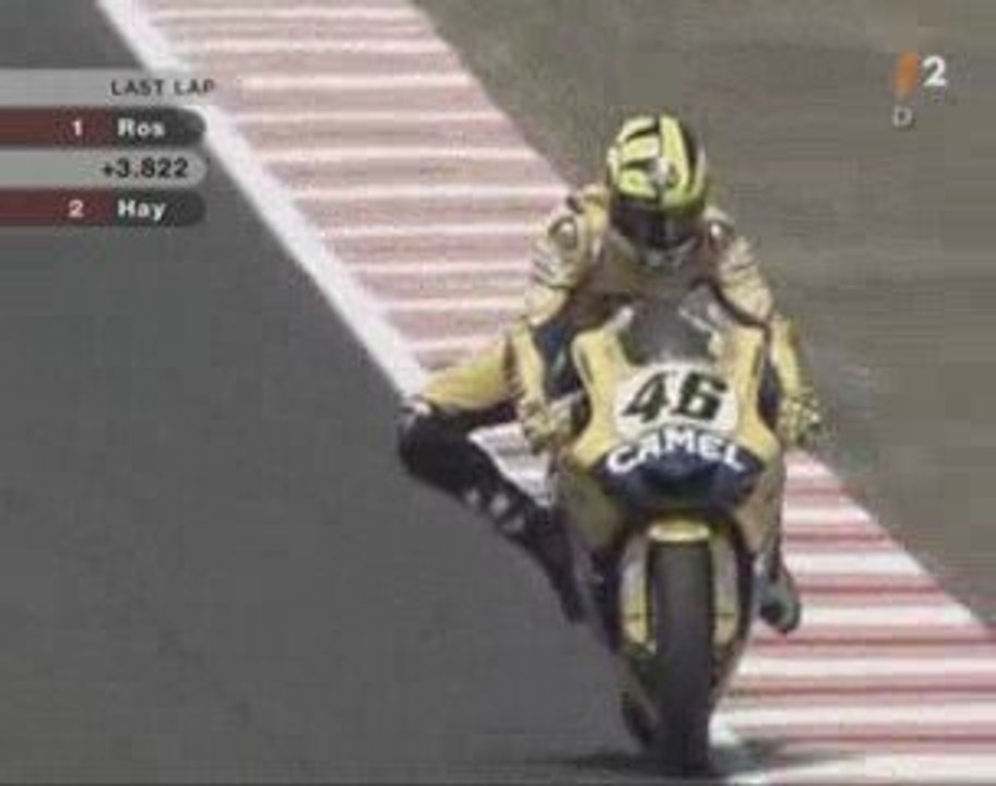 Dernier Tour de Rossi en Catalogne 2006