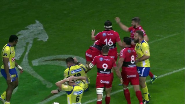 TOP14 - Toulon-Clermont: Essai 2 David Smith (TLN) - J12 - Saison 2014/2015