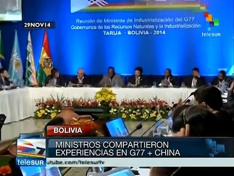 Países del G77 debatieron experiencias en manejo de recursos naturales