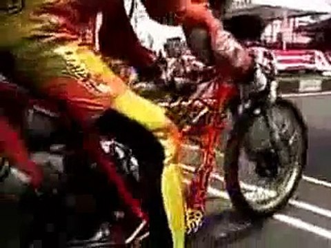 Super Kocak Aksi Satria FU Drag Motor KEREN