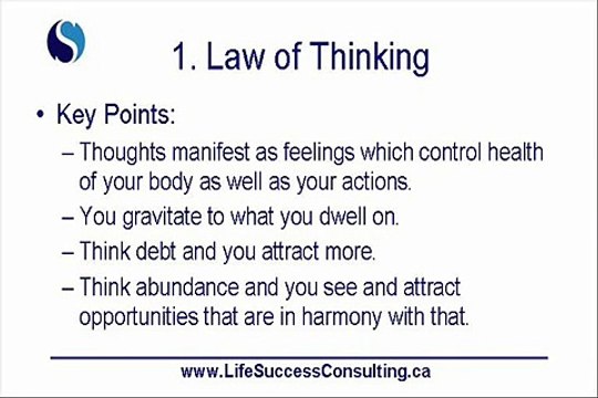 The 11 Forgotten Laws (Part 1) - The Law of Thinking