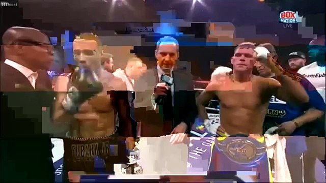Chris Eubank Jr and Billy Joe Saunders - Interviews After Fight
