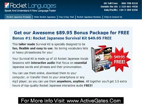 Rocket Japanese Premium - Online Japanese Lessons